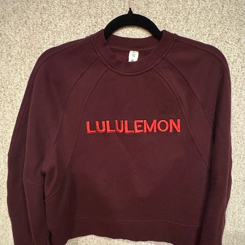 Lululemon scuba oversized pullover. Sold out color! Size XS/S. NWOT